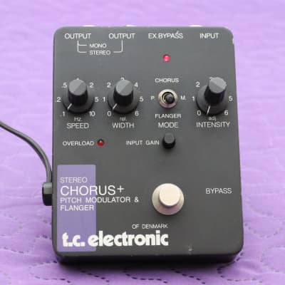 TC Electronic Stereo Chorus + Pitch Modulator & Flanger 1991 - 2016