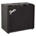 Fender Mustang LT25 120V Guitar Amplifier with Wooden Cabinet, 1.8-Inch User Interface, 60 Presets, 20 Amp Types, and 25 Effects (Black)