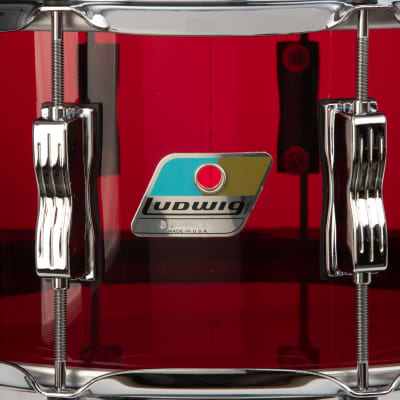 Ludwig VistaLite VL50 6.5x14-Inch 50th Anniversary Snare - Red image 3