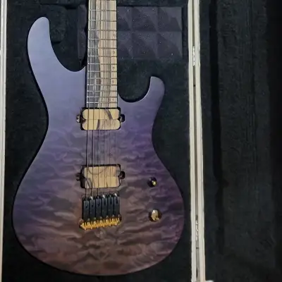 Ronciswall Rs 6 Quilted Maple Purple Burst Pale Moon Ebony Fingerboard image 8