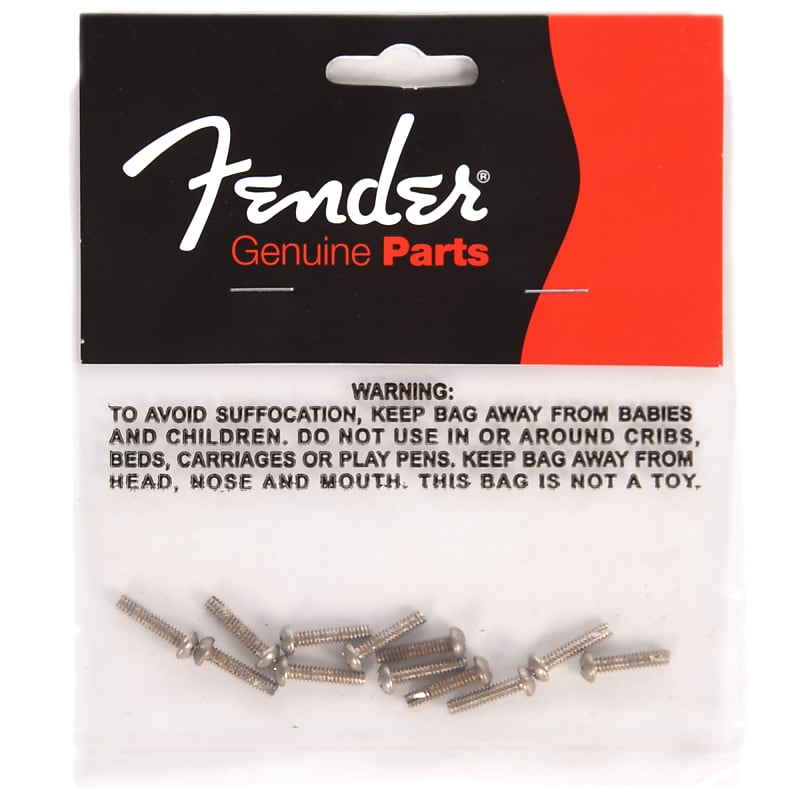 Fender 099-7212-000 Road Worn Telecaster Pickup Selector Switch Screws (12) image 1