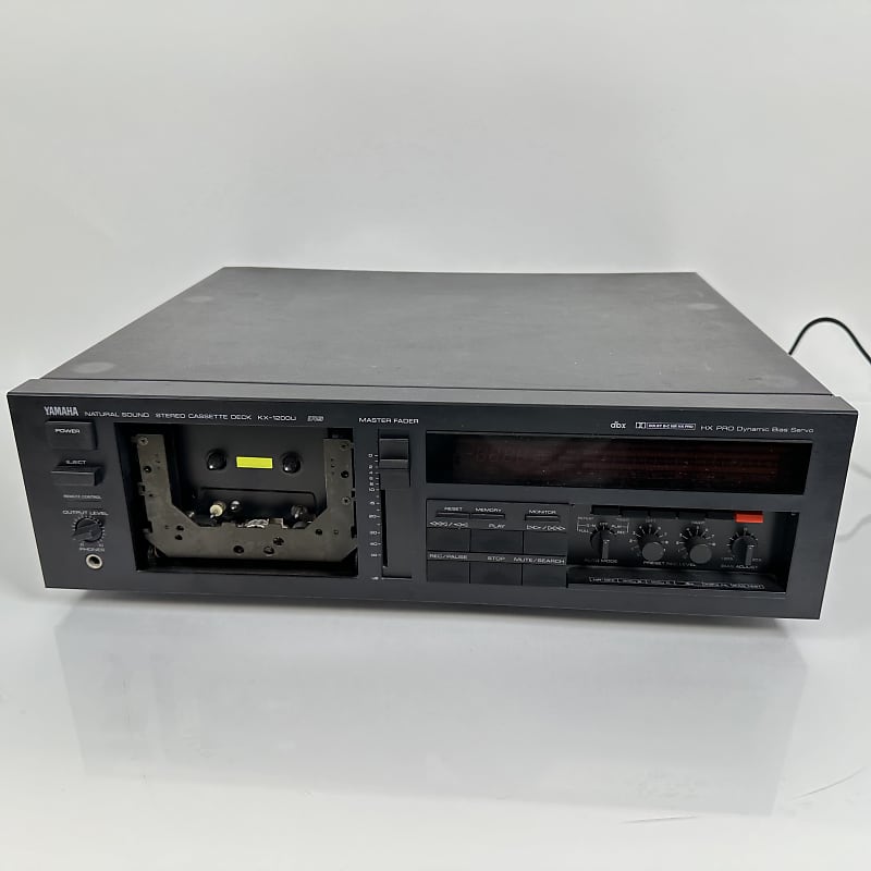 Yamaha KX-1200U Stereo Cassette HX Pro Deck | Reverb
