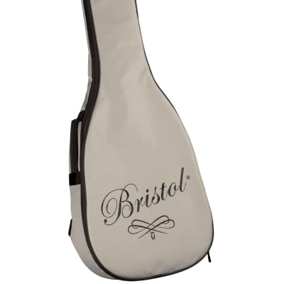 Bristol Folk Acoustic Guitar BM-16 with case image 3