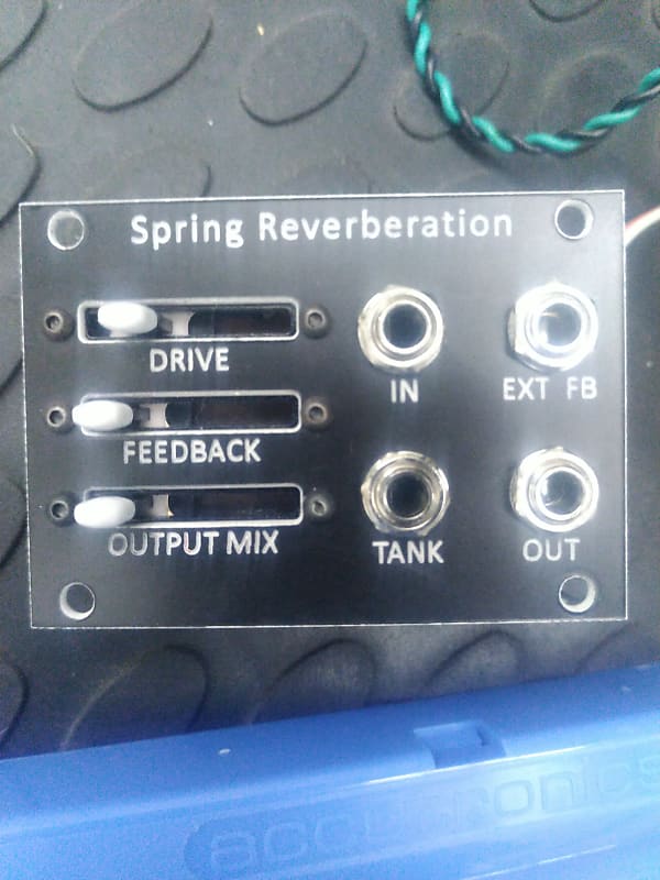 Pulp Logic Spring Reverb スプリングリバーブ 1U-