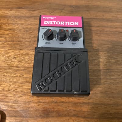 Rocktek Dir-01 Distortion 1980’s - Pink image 1
