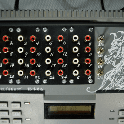 Alesis HR-16 custom circuit bent drum machine modded by TableBeast image 3