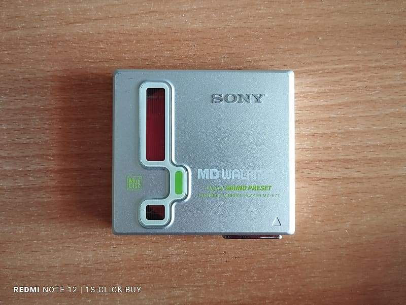 Sony Walkman Portable mini disc Player MZ- E77 silver | Reverb UK