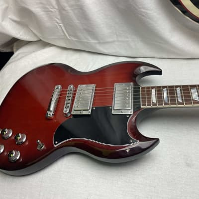 Gibson HSGS17C6CH1 SG Standard HP High Performance Guitar with Case 2016 - Cherry Burst image 2