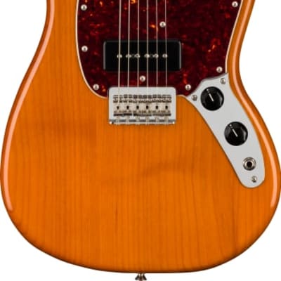 Fender Player Mustang 90 Pau Ferro Fingerboard Electric Guitar Aged Natural image 12