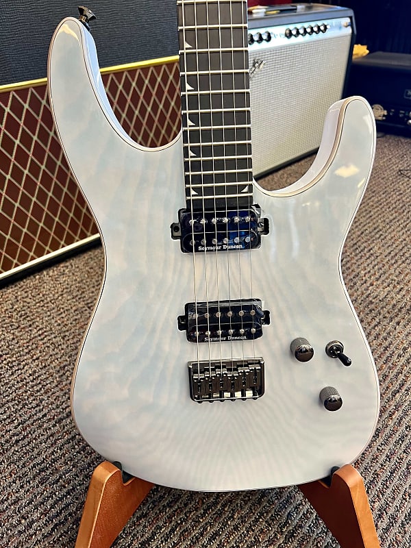 Jackson PRO SERIES SOLOIST™ SL2A MAH HT 2022 Unicorn White | Reverb