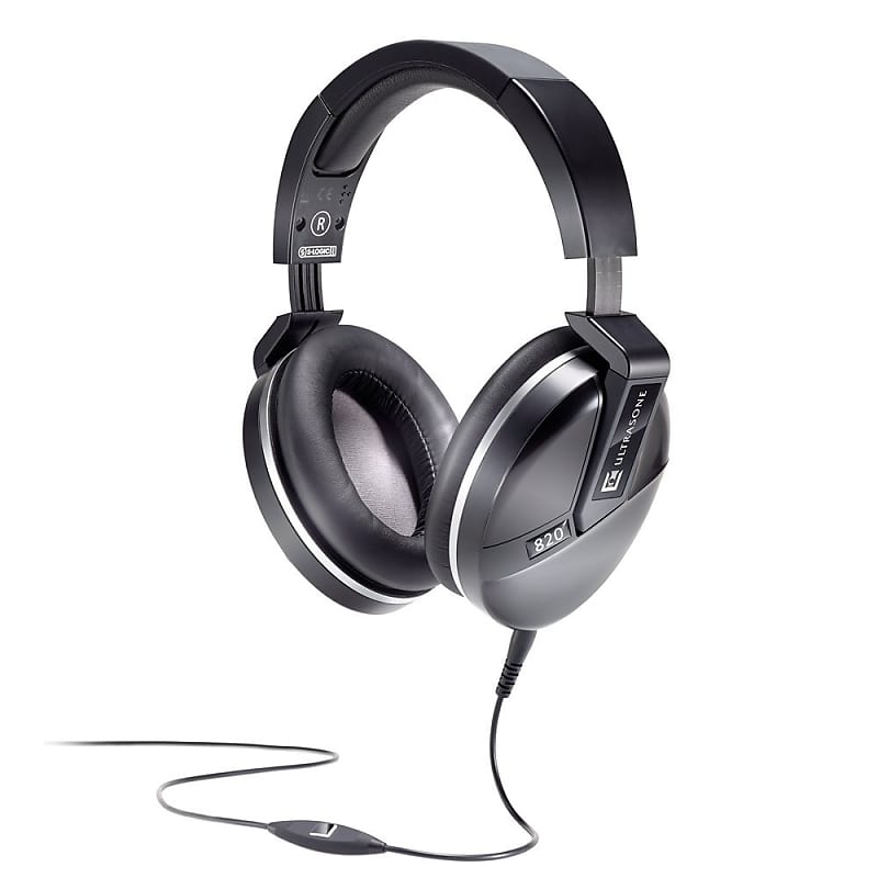 Ultrasone Performance Series 820B Black Mixing Studio Headphones S-Logic + Case image 1
