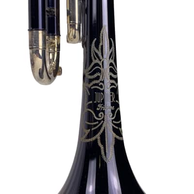Jupiter JTR-1200 Black Nickel Tribune Bb Trumpet W/HSC (Used