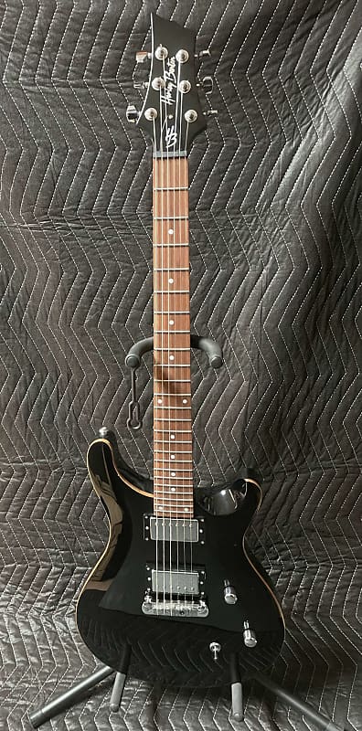 Harley Benton CST-24 Deluxe - Black | Reverb