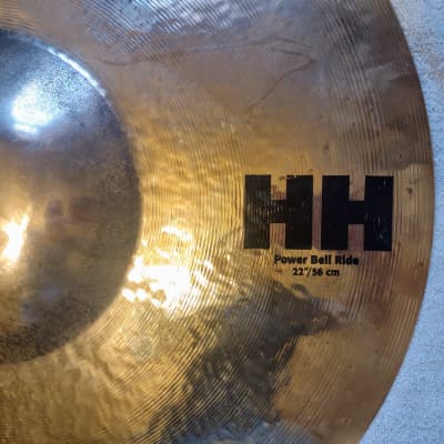Sabian HH 22" Power Bell Ride Cymbal - Brilliant image 1