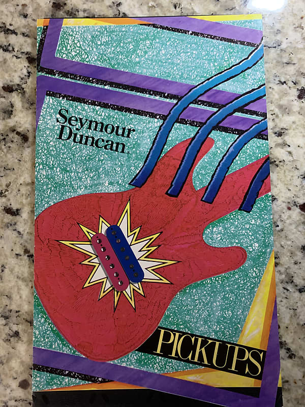 Seymour Duncan Catalog 1988 Quarter Pound Alnico Pro Reverb