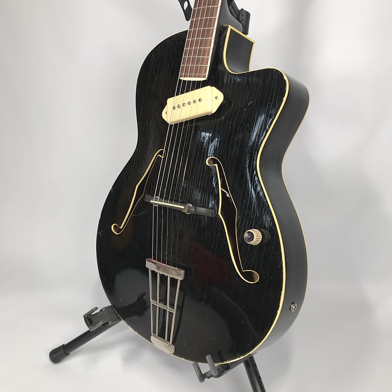 Astro archtop guitar 1950s with P90 - German vintage image 1