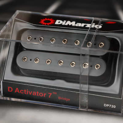 DiMarzio DP720BK D-Activator 7-String Bridge Humbucker - Black
