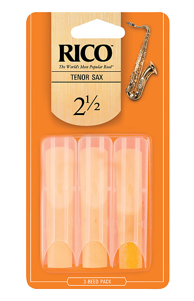 Immagine Rico RKA0325 Tenor Saxophone Reeds - Strength 2.5 (3-Pack) - 1