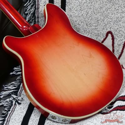 1965 Rickenbacker 360/12 Sunburst 12-String Semi-Hollow Body Guitar Owned by Joe Bonamassa image 12