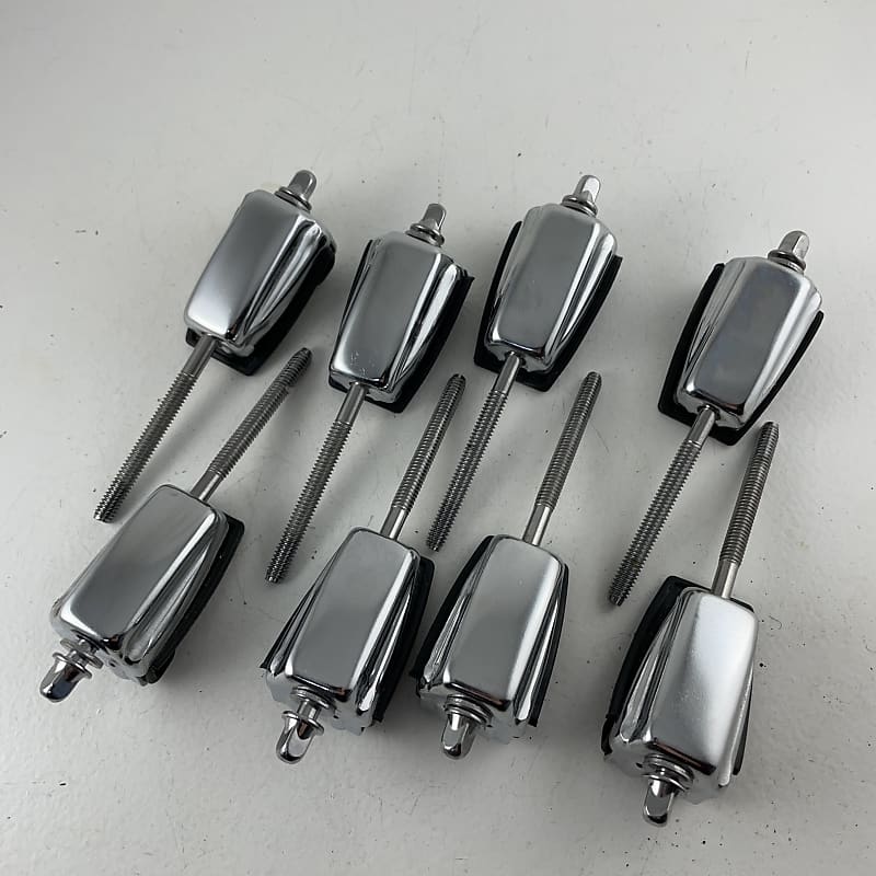 8 x Mapex Horizon / Mars Drum Kit Bass Drum Claws With Rods Reverb