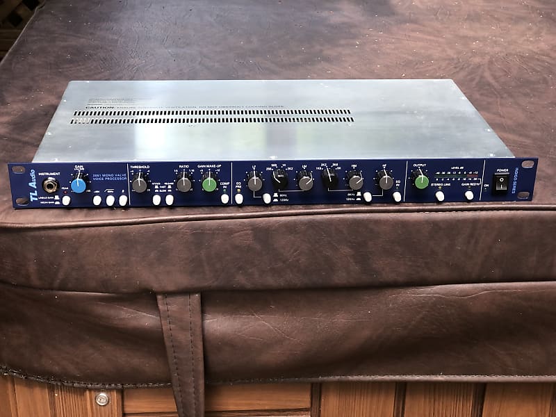 TL Audio 2051 Mono Valve Voice Processor Indigo Series Late-90s