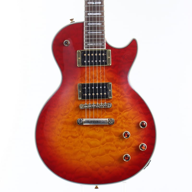 ギター Epiphone Les Paul Custom Prophecy GX Epiphone Prophecy Les Paul Custom GX Heritage Cherry