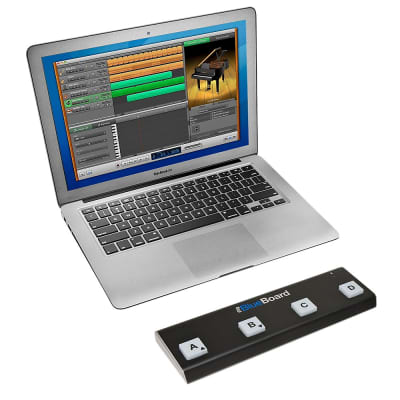 IK Multimedia iRig BlueBoard Bluetooth Wireless MIDI Footcontroller for iOS and Mac image 5