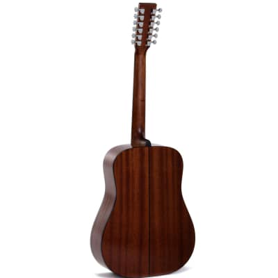Sigma DM12-1ST+ Solid Spruce Top / Layered Mahogany 12-String Dreadnought Acoustic Guitar image 2