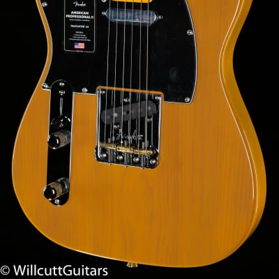 Fender American Professional II Telecaster Butterscotch Blonde Maple Fingerboard - US210054205-7.15 lbs image 1