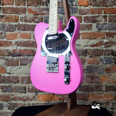 Nashville Guitar Works Custom T-Style Electric Guitar (2022 - Nitro Bubblegum) image 8