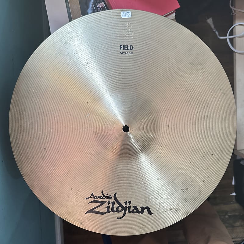 Zildjian 18” Field Crash cymbal, weight 2010g Reverb
