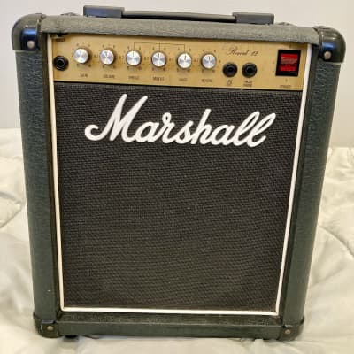 1988 Marshall Model 5205 Reverb 12 12-Watt 1x10" Solid State Guitar Combo, Made in UK - Black image 5