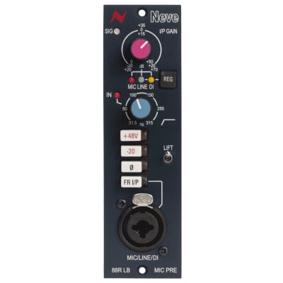 Neve 88RLB 500 Series Single-Channel Microphone/Line Preamp and DI Module image 4