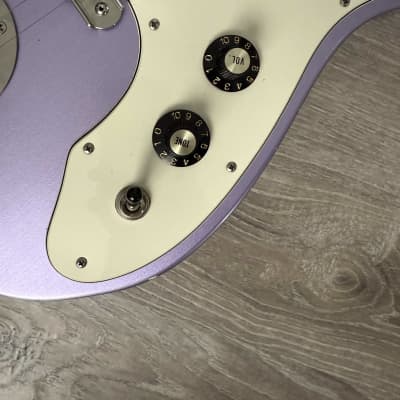 MJT Thinline Deluxe Telecaster style Lilac image 3