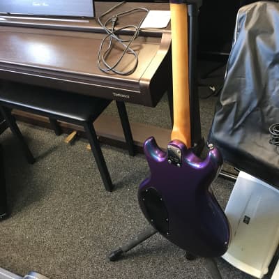 Ibanez Musician MC-100 custom electric guitar made in Japan 1977 in custom Nascar Metallic blue / purple with hard case image 8
