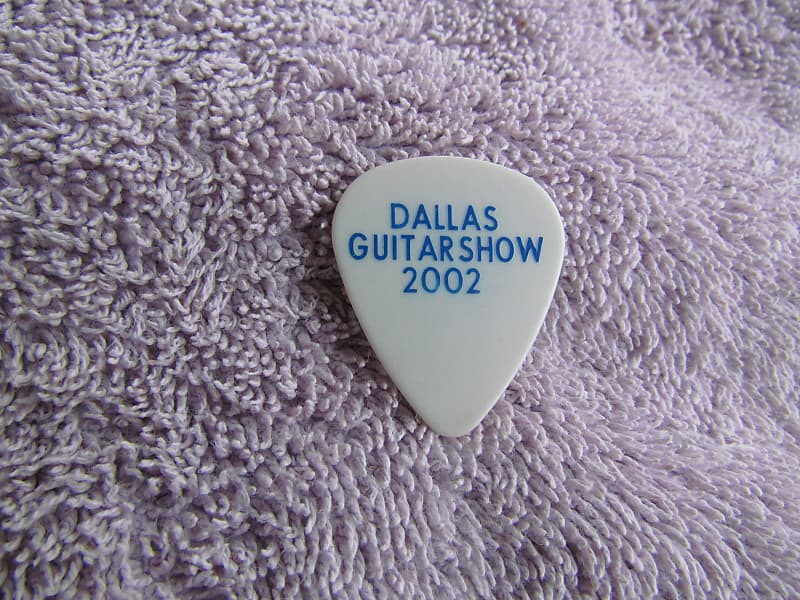 2002 Dallas Guitar Show Guitar Pick Vintage Ernie Ball Dallas Guitar Show Pick From 2002 image 1