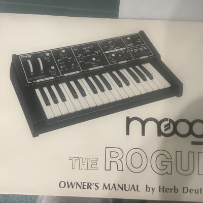 Moog Rogue doc set 80s