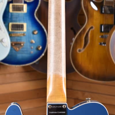 Fender Custom Shop Limited Edition '60 Telecaster Heavy Relic Aged Lake Placid Blue Over 3 Color Sunburst image 22