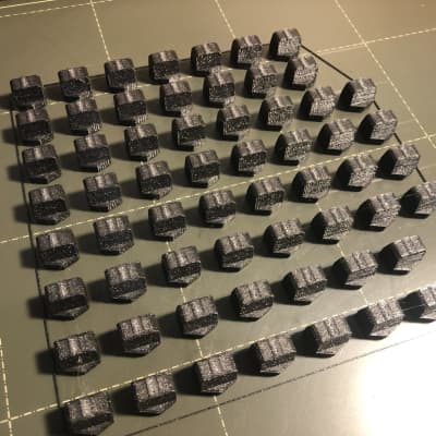 TTSH (ARP 2600 synthesizer clone) fader caps black image 3