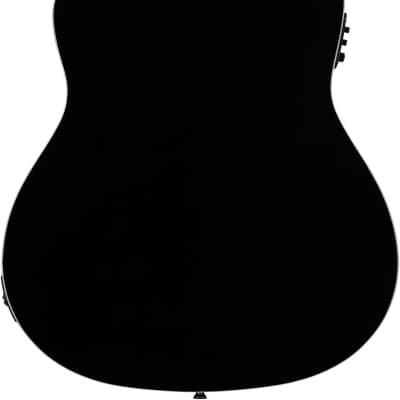 Ortega RCE145 Classical Acoustic-Electric Guitar (with Gig Bag) - Black image 7