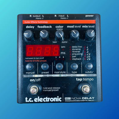 TC Electronic ND-1 Nova Delay | Reverb