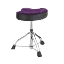 Tama HT550PUCN 1st Chair Glide Rider HYDRAULIX Drum Throne, Cloth Top Purple, Limited