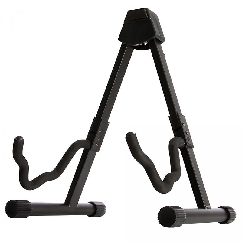 On Stage GS7364 Collapsible A-Frame Guitar Stand image 1
