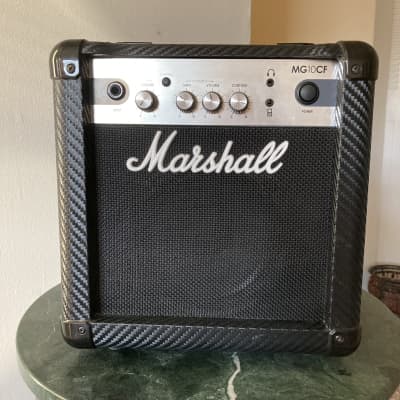 Marshall MG Carbon Fiber MG10CF 2-Channel 10- Watt 1x6.5 Solid State Guitar  Combo 2011 - 2018