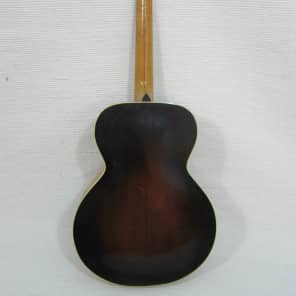 Vintage 1930s Lark 3 F Hole Acoustic Guitar Great Condition Rare Vega SS Stewart Extremely Rare image 4