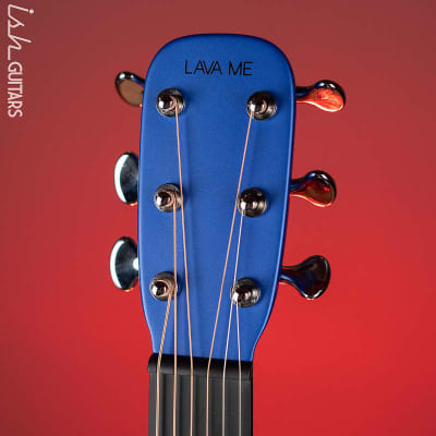 Lava Music Lava ME 3 Smart Acoustic Guitar 36” Blue w/ Space Bag image 10
