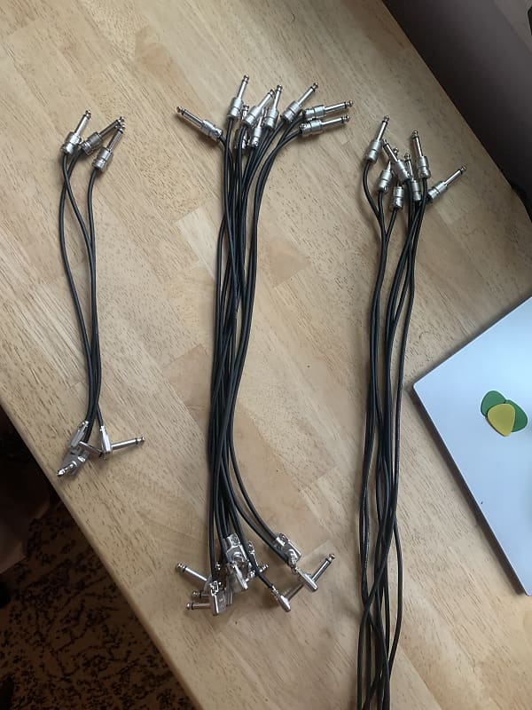 Vertex Patch Cables Various Lengths Reverb