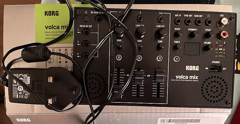 Korg Volca Mix 4-Channel Performance Mixer 2018 - Present - Black image 1