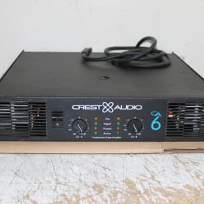 Crest Audio CA6 1500 watt Professional Power Amplifier | Reverb