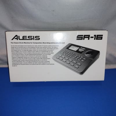 Alesis SR-16 24 Bit Drum Machine 2010s - Black